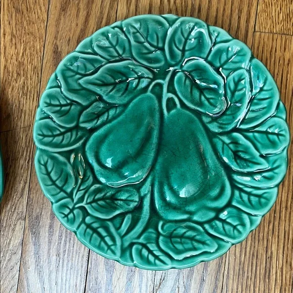 Colorful Majolica Plates Set of 4 - Picture 5 of 5